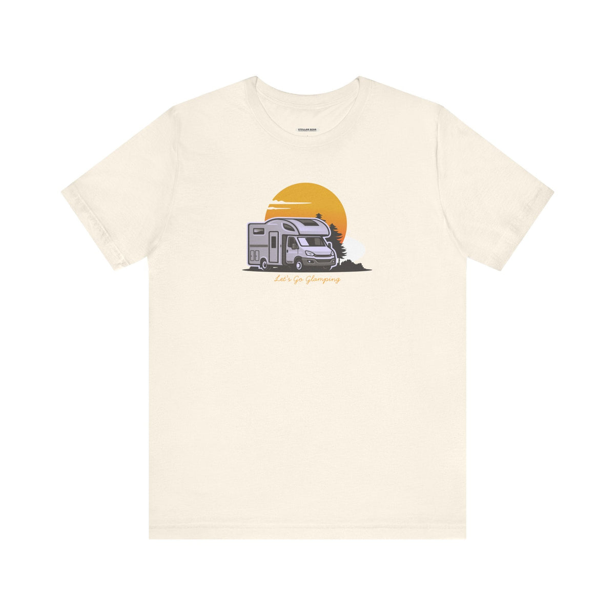 Let's Go Glamping RV Graphic T-Shirt product image 9