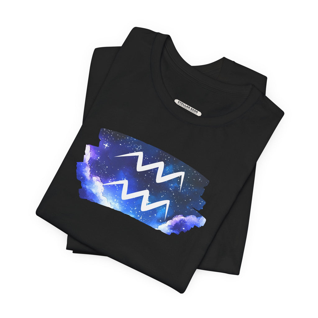 Aquarius Zodiac Sign Graphic T-Shirt product image 2