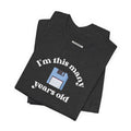 I'm This Many Years Old (Floppy Disk) Graphic T-Shirt product image 1