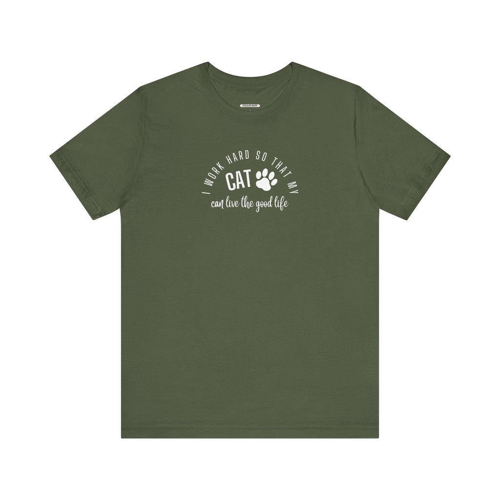 I Work Hard So that My Cat Can Live the Good Life Graphic product image 11
