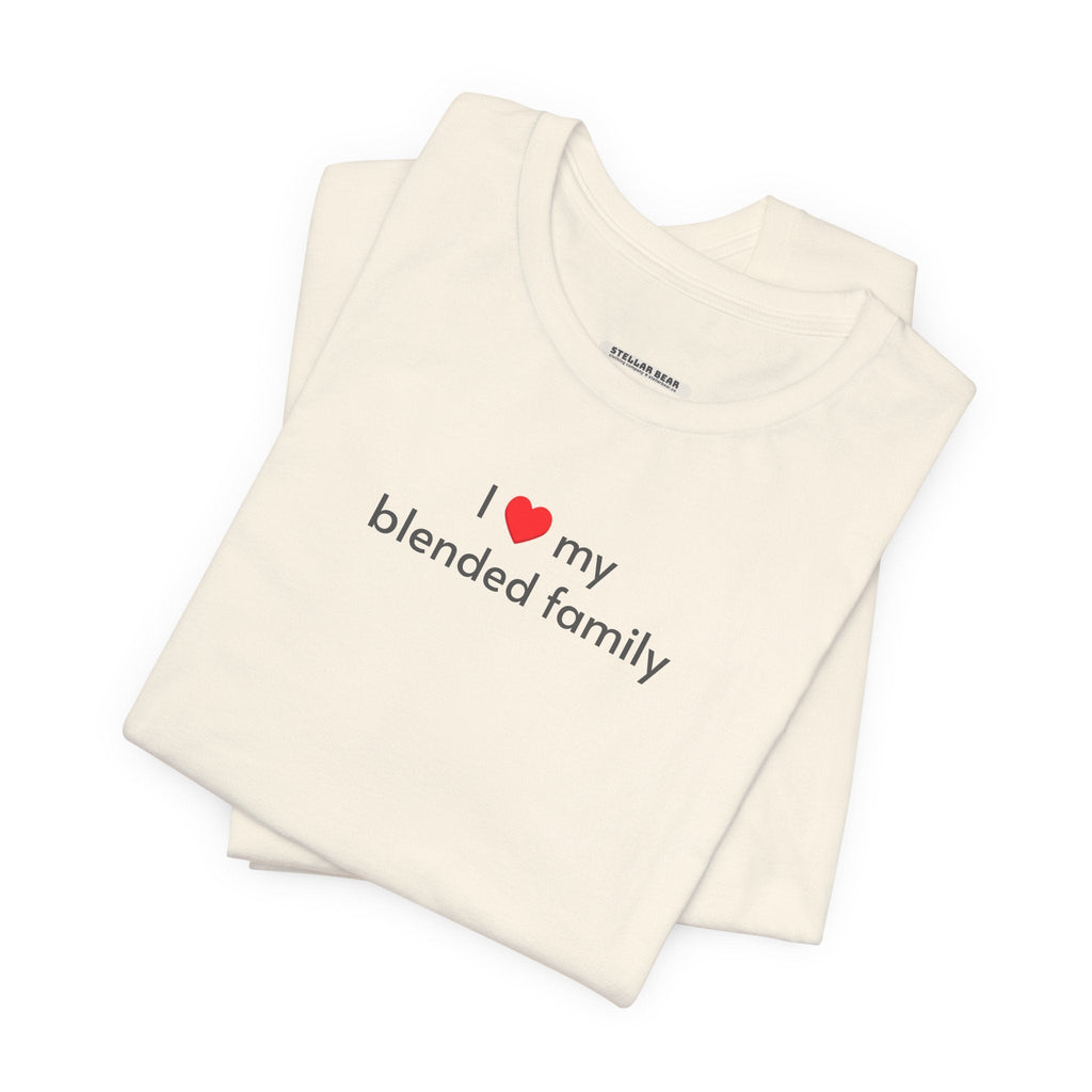 I Love My Blended Family Minimalist Style T-Shirt product image 1