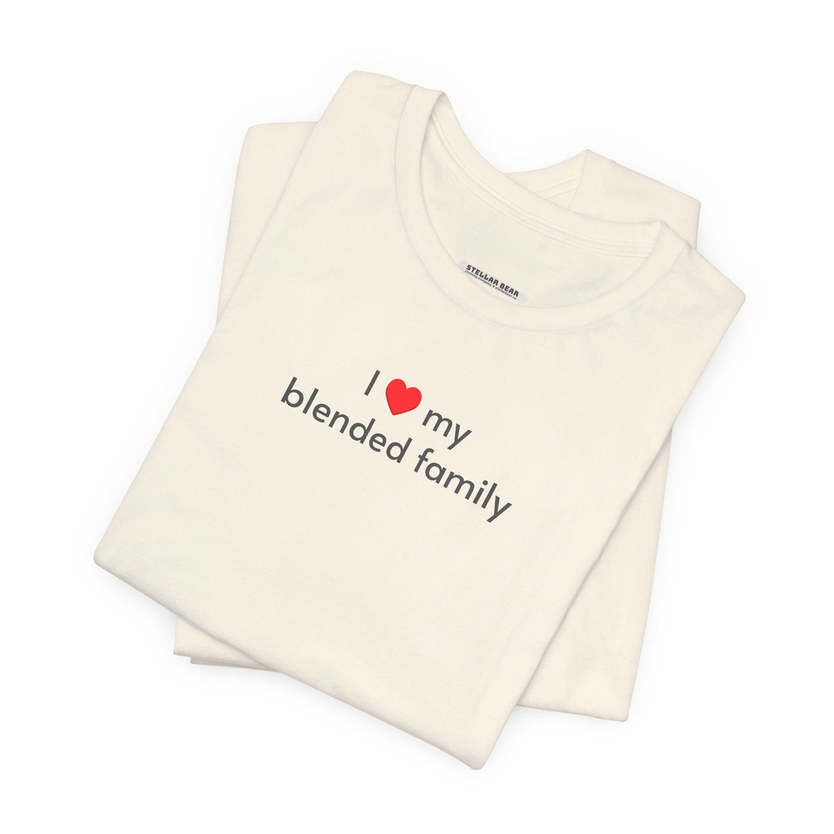 I Love My Blended Family Minimalist Style T-Shirt product image 1