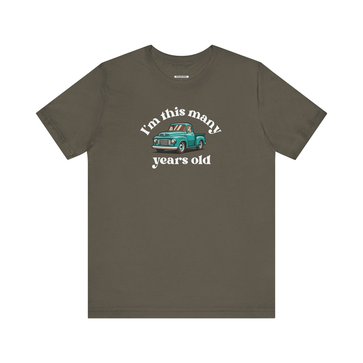 I'm This Many Years Old (Pickup Truck) Graphic T-Shirt product image 13