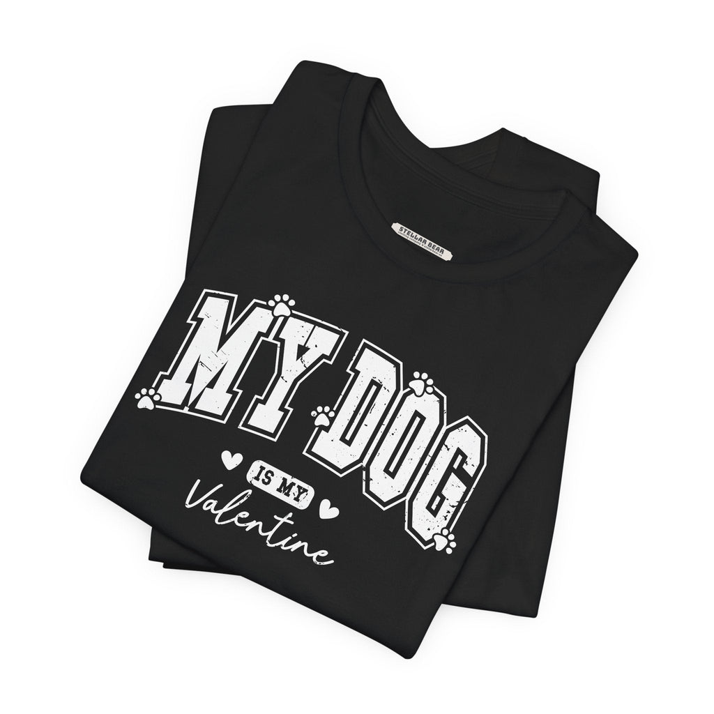 My Dog is My Valentine Graphic T-Shirt product image 3