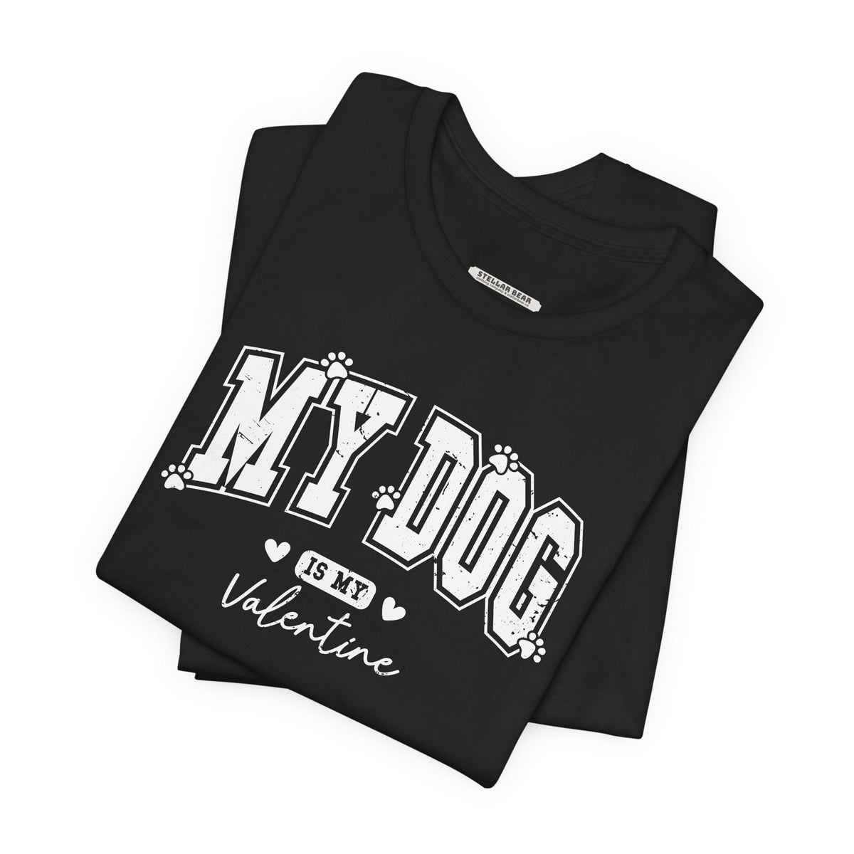 My Dog is My Valentine Graphic T-Shirt product image 3