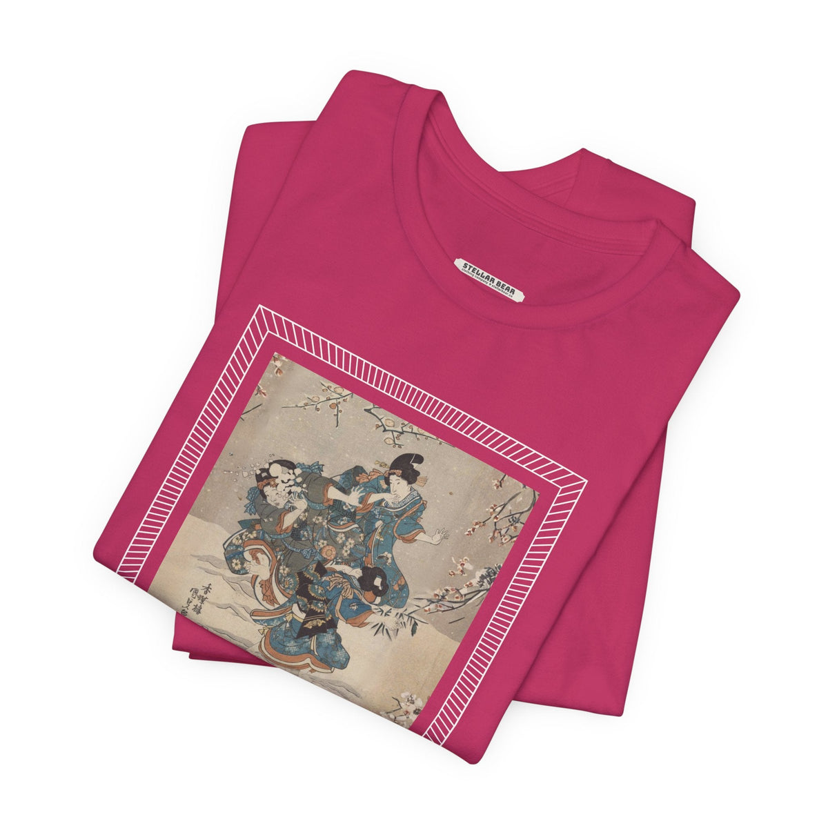 Snowball Fight 1830 Vintage Graphic T-Shirt product image 5