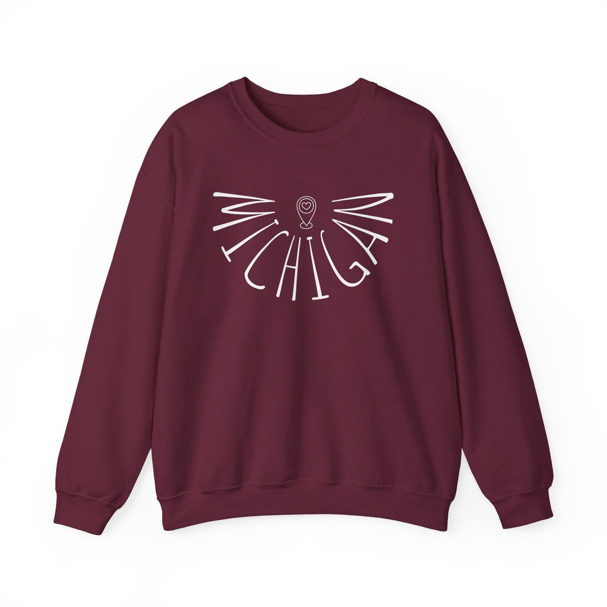 Michigan Liquid Letters Graphic Sweatshirt product image 4