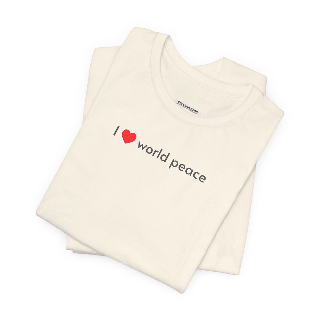 I Love World Peace T-Shirt product image 2