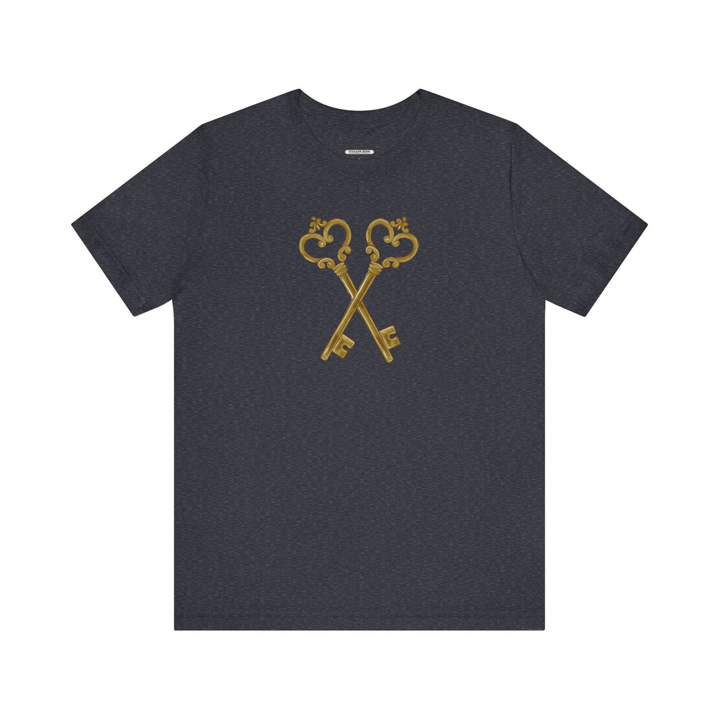 Old Keys Crossed Vintage Objects Graphic T-Shirt product image 13
