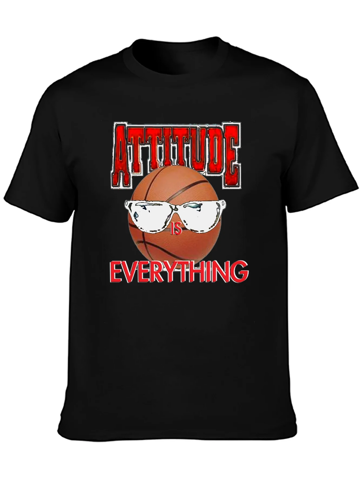 Attitude Is Everything Basketball Graphic T-Shirt product image 3