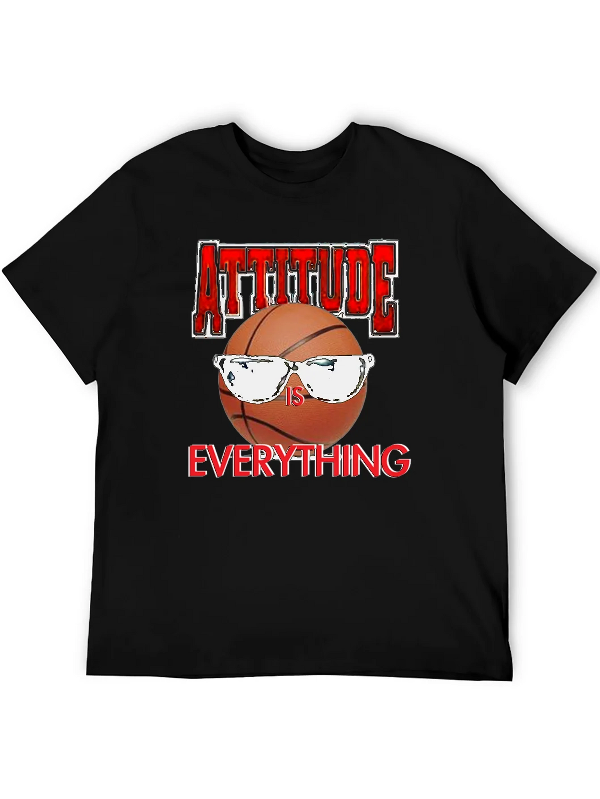 Attitude Is Everything Basketball Graphic T-Shirt product image 5