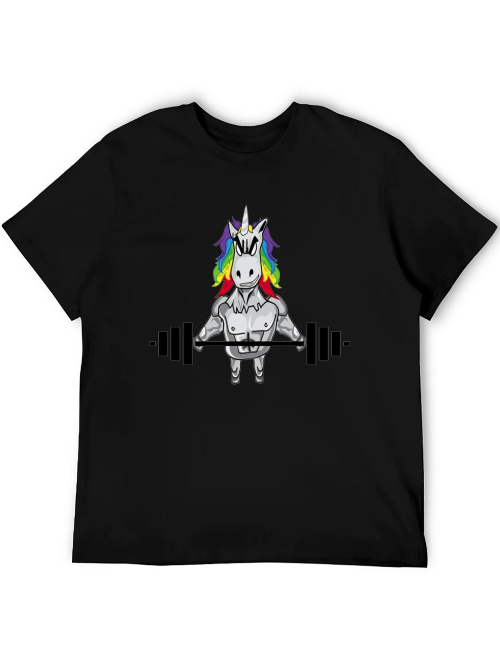 Unicorn Gym Black T-Shirt product image 3