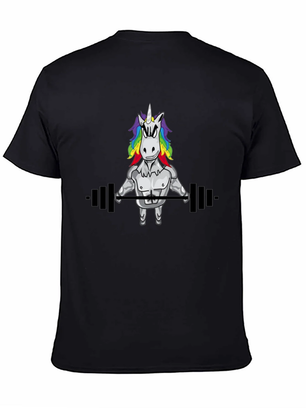 Unicorn Gym Black T-Shirt product image 2