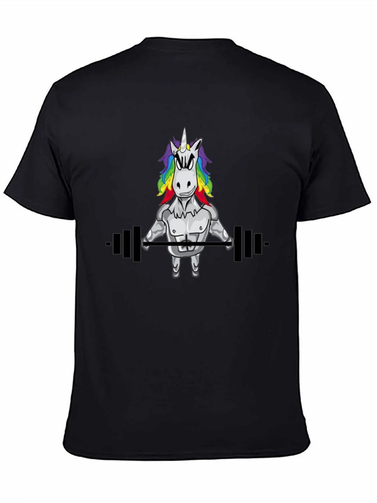 Unicorn Gym Black T-Shirt product image 2