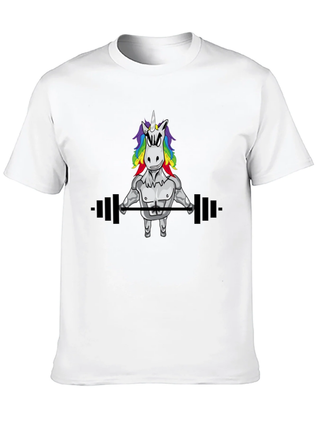 Unicorn Gym Black T-Shirt product image 6