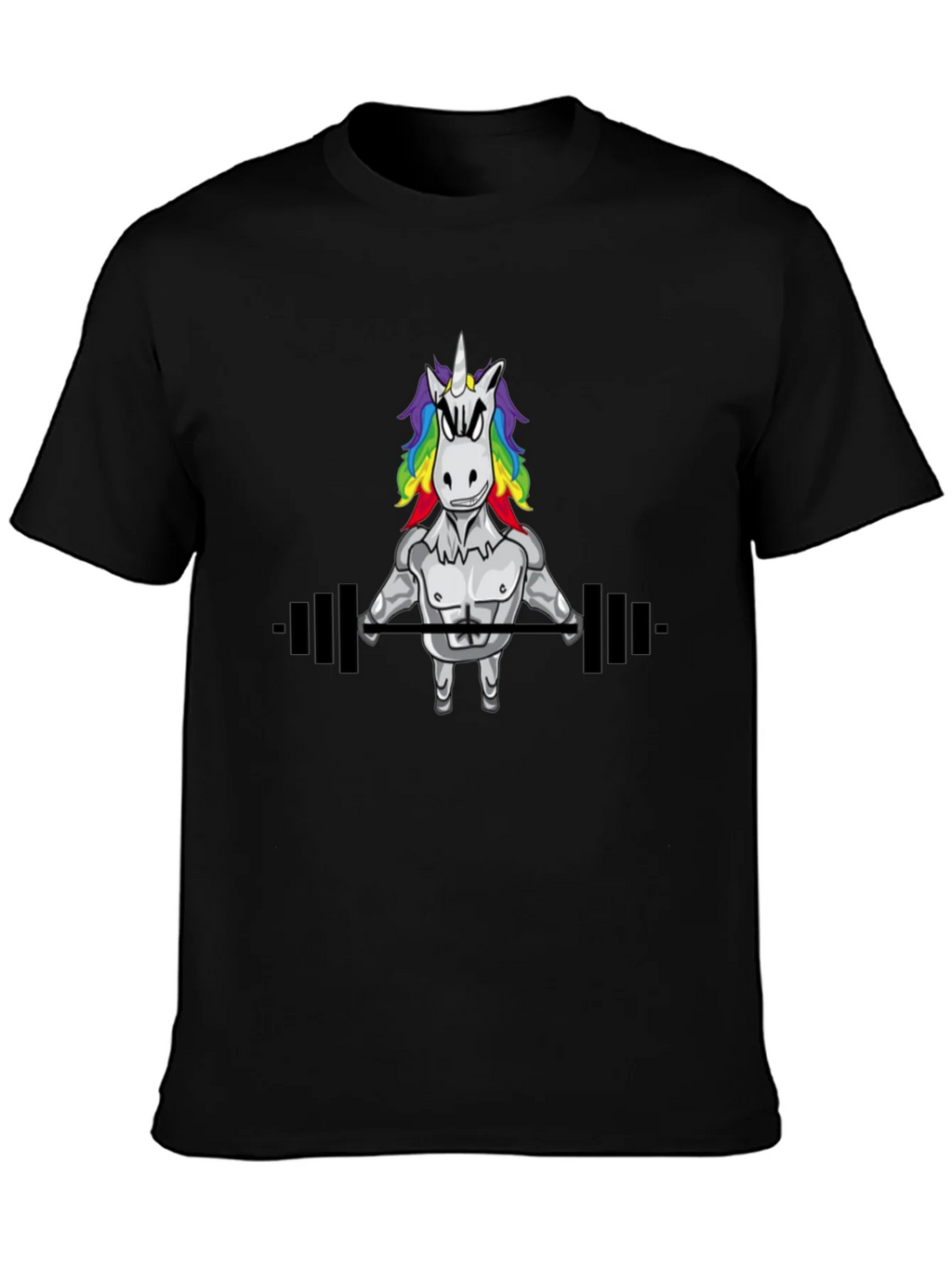 Unicorn Gym Black T-Shirt product image 1