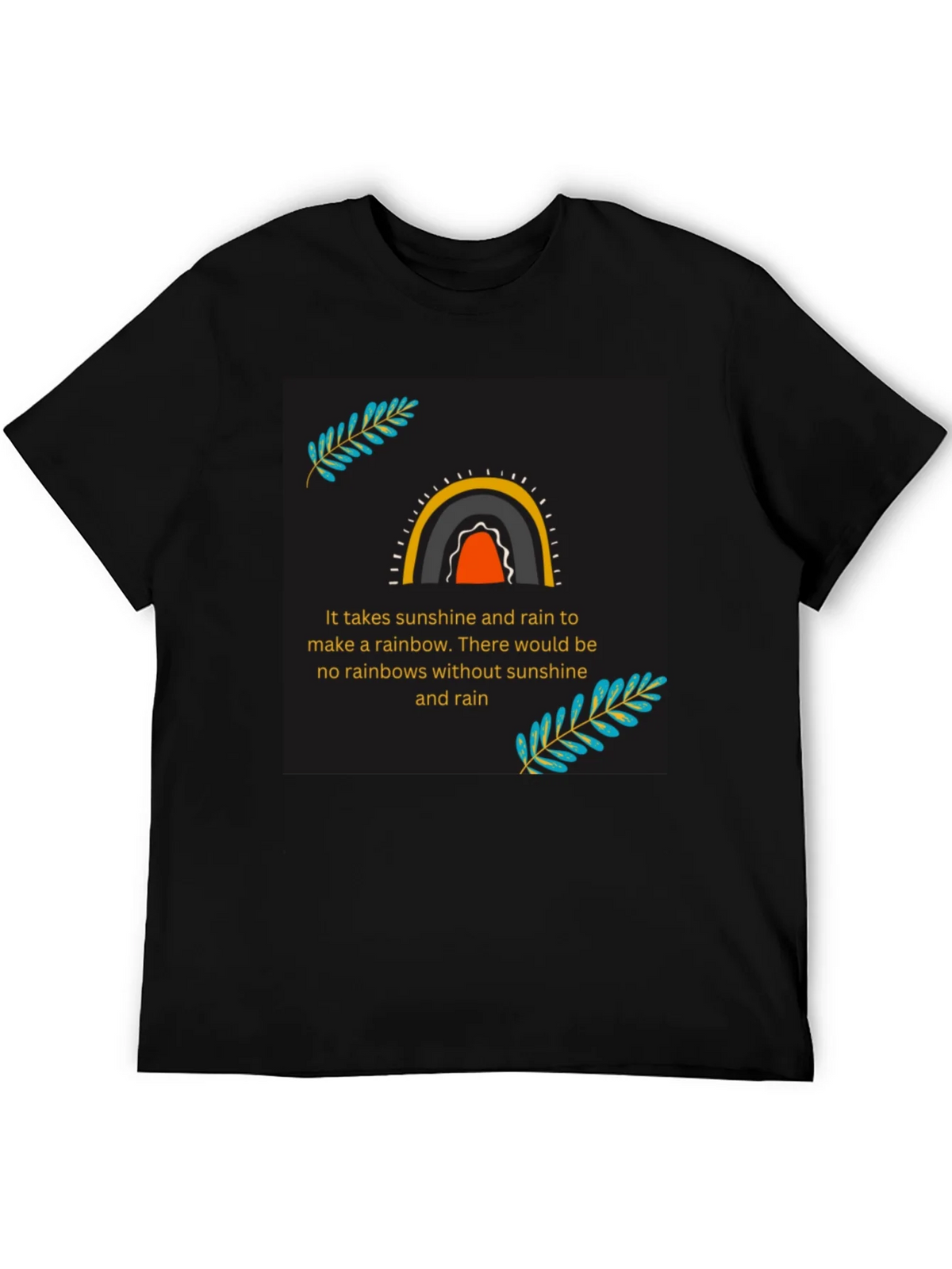 Rainbow Sunshine and Rain T-Shirt product image 5