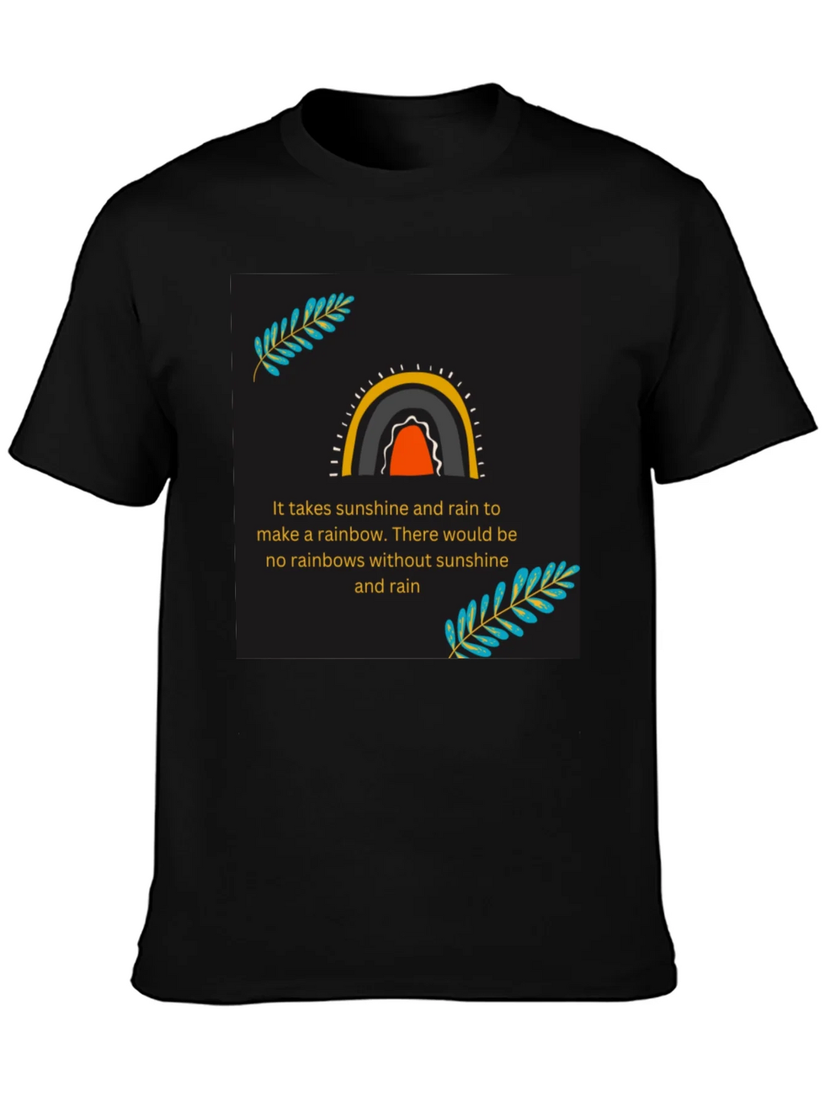 Rainbow Sunshine and Rain T-Shirt product image 3