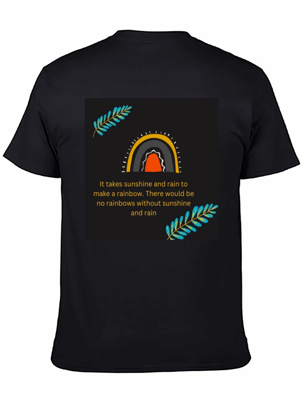 Rainbow Sunshine and Rain T-Shirt product image 4