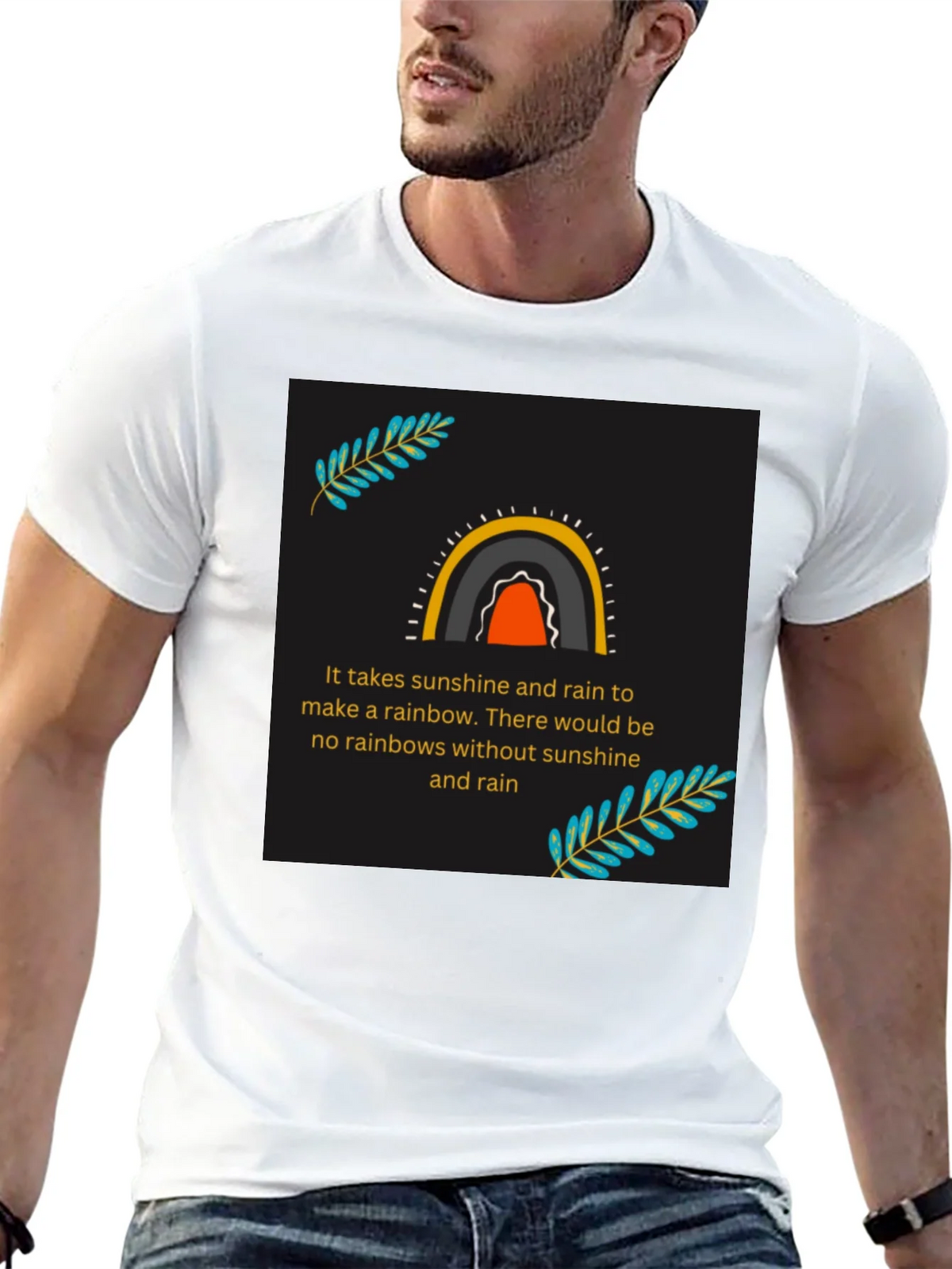 Rainbow Sunshine and Rain T-Shirt product image 12