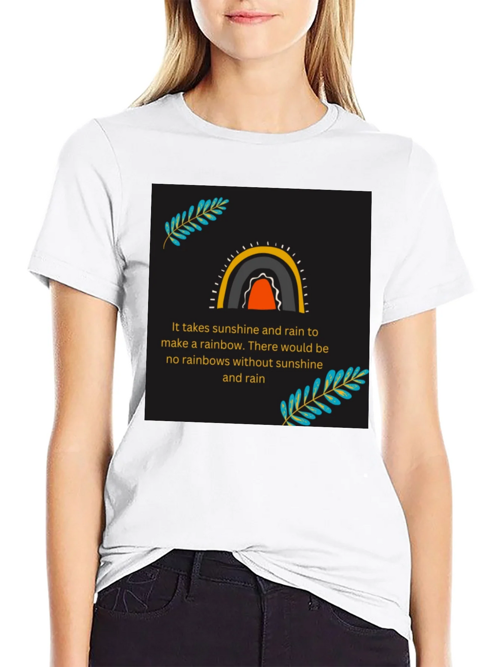 Rainbow Sunshine and Rain T-Shirt product image 8