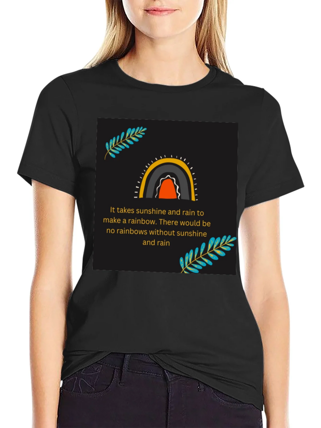Rainbow Sunshine and Rain T-Shirt product image 2