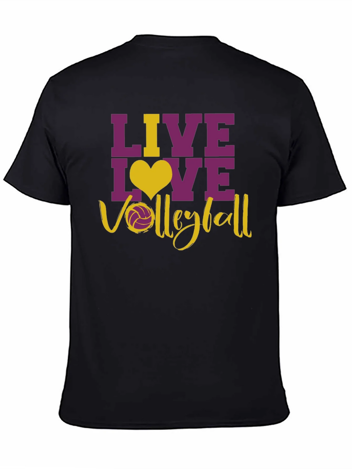 Live Love Volleyball Graphic T-Shirt product image 4