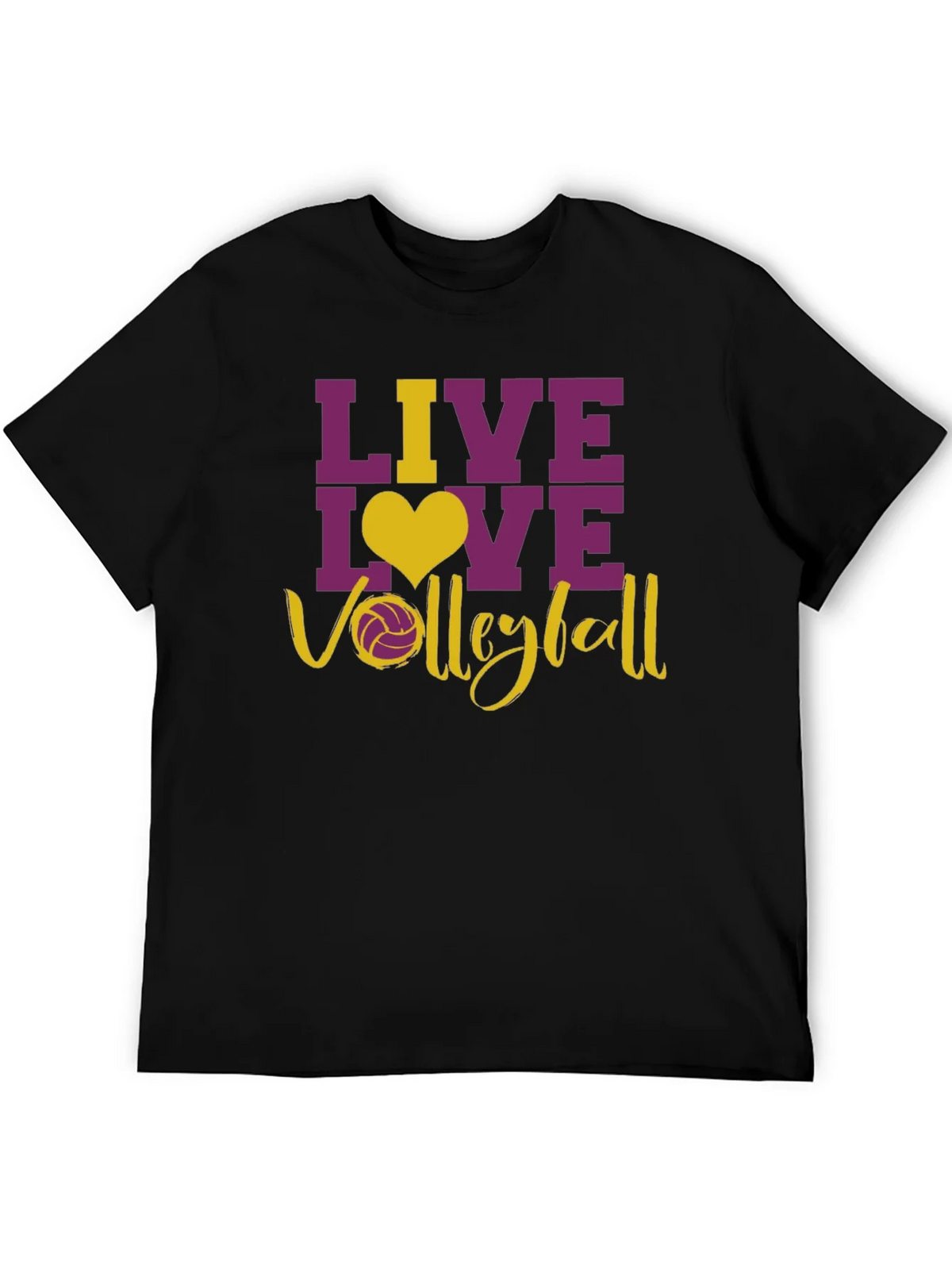 Live Love Volleyball Graphic T-Shirt product image 5