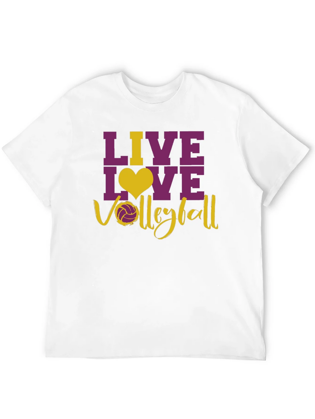 Live Love Volleyball Graphic T-Shirt product image 11