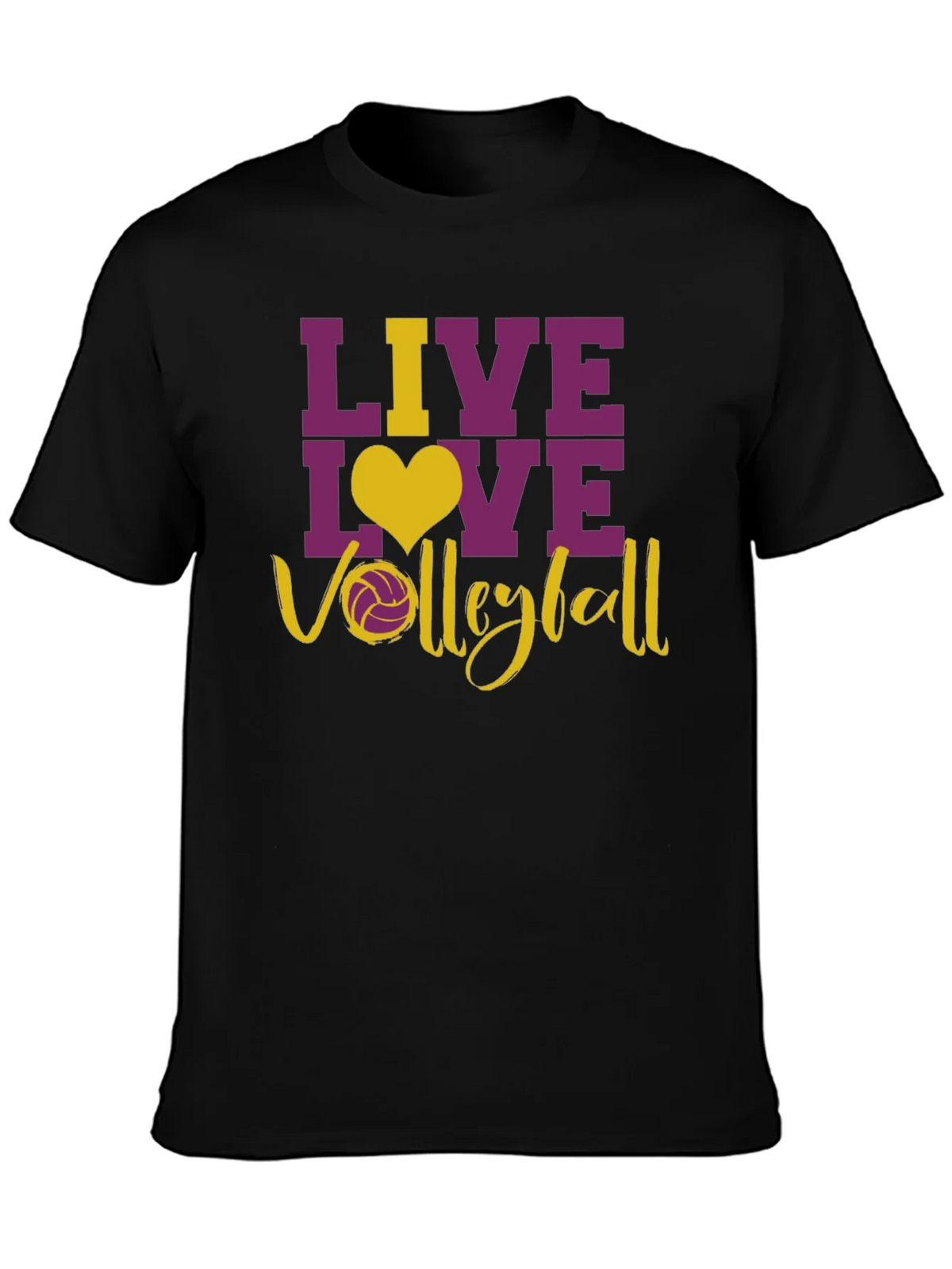 Live Love Volleyball Graphic T-Shirt product image 3