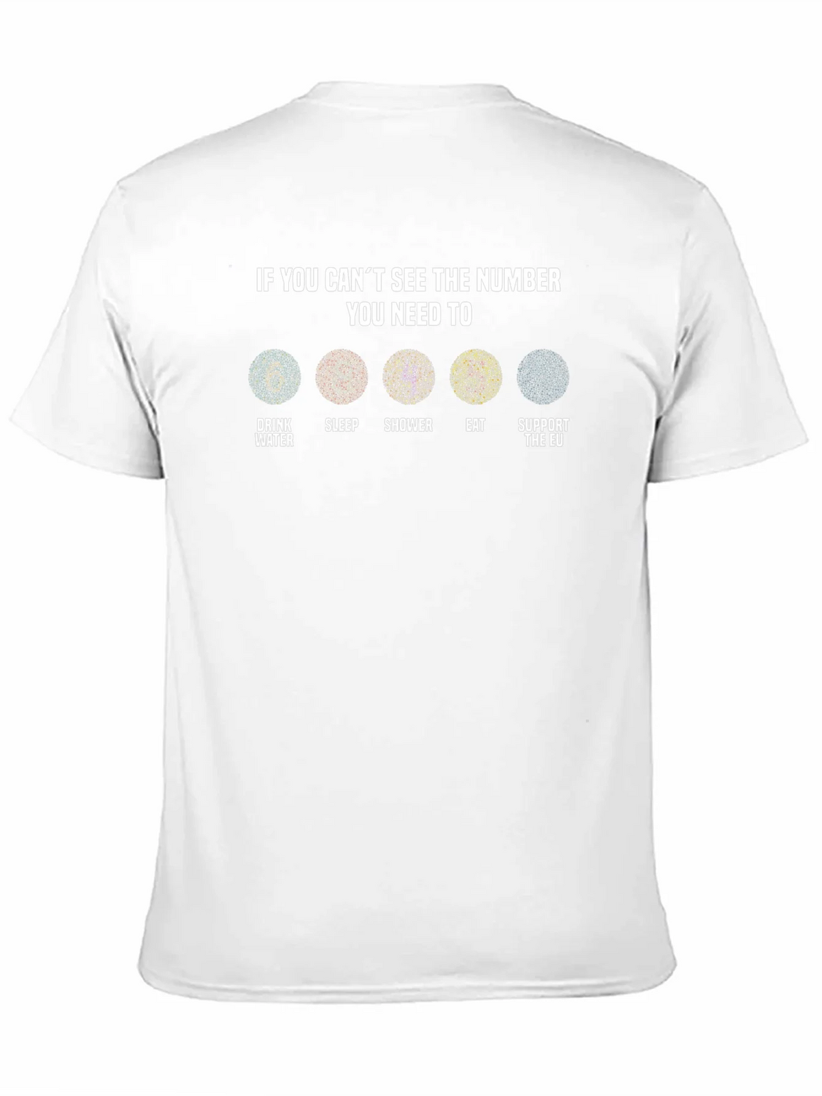 EU Vision Test T-Shirt - Need Support? product image 10