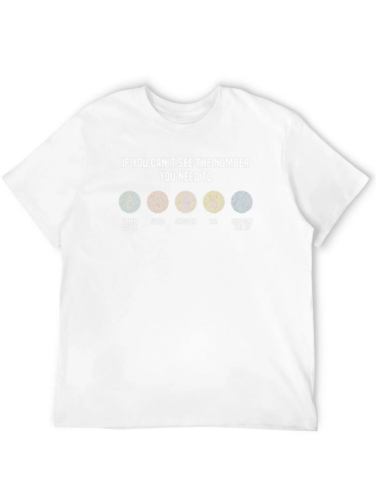EU Vision Test T-Shirt - Need Support? product image 11