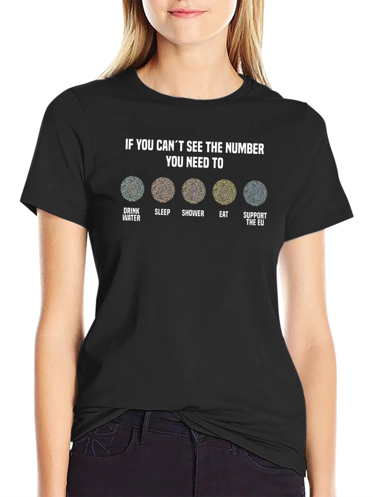 EU Vision Test T-Shirt - Need Support? product image 2