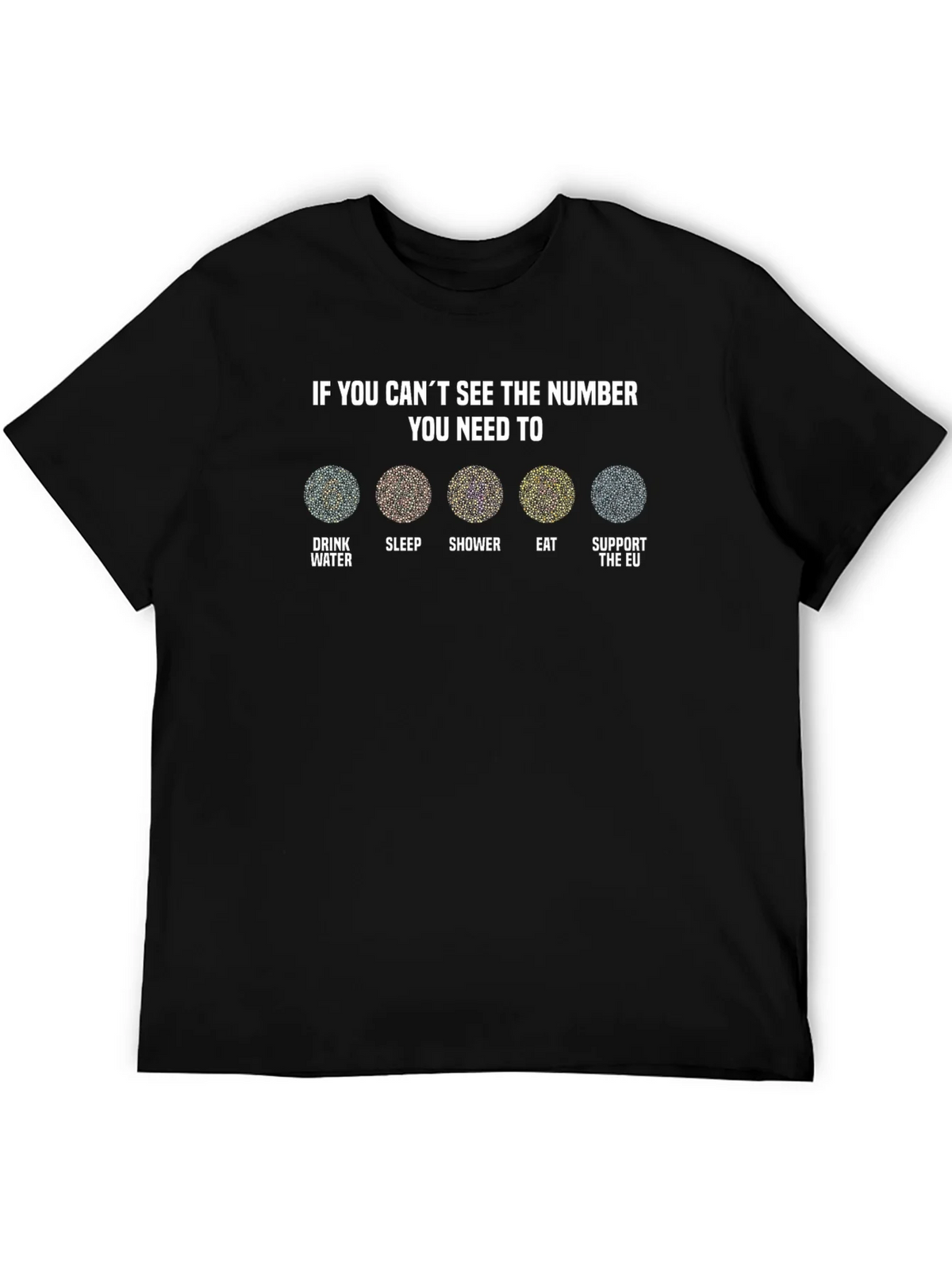 EU Vision Test T-Shirt - Need Support? product image 5