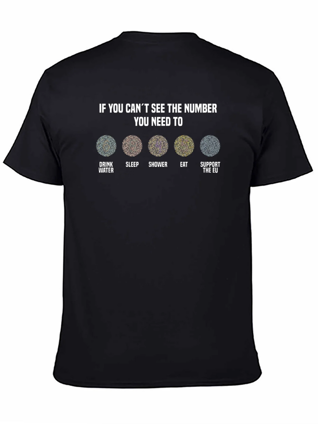 EU Vision Test T-Shirt - Need Support? product image 4