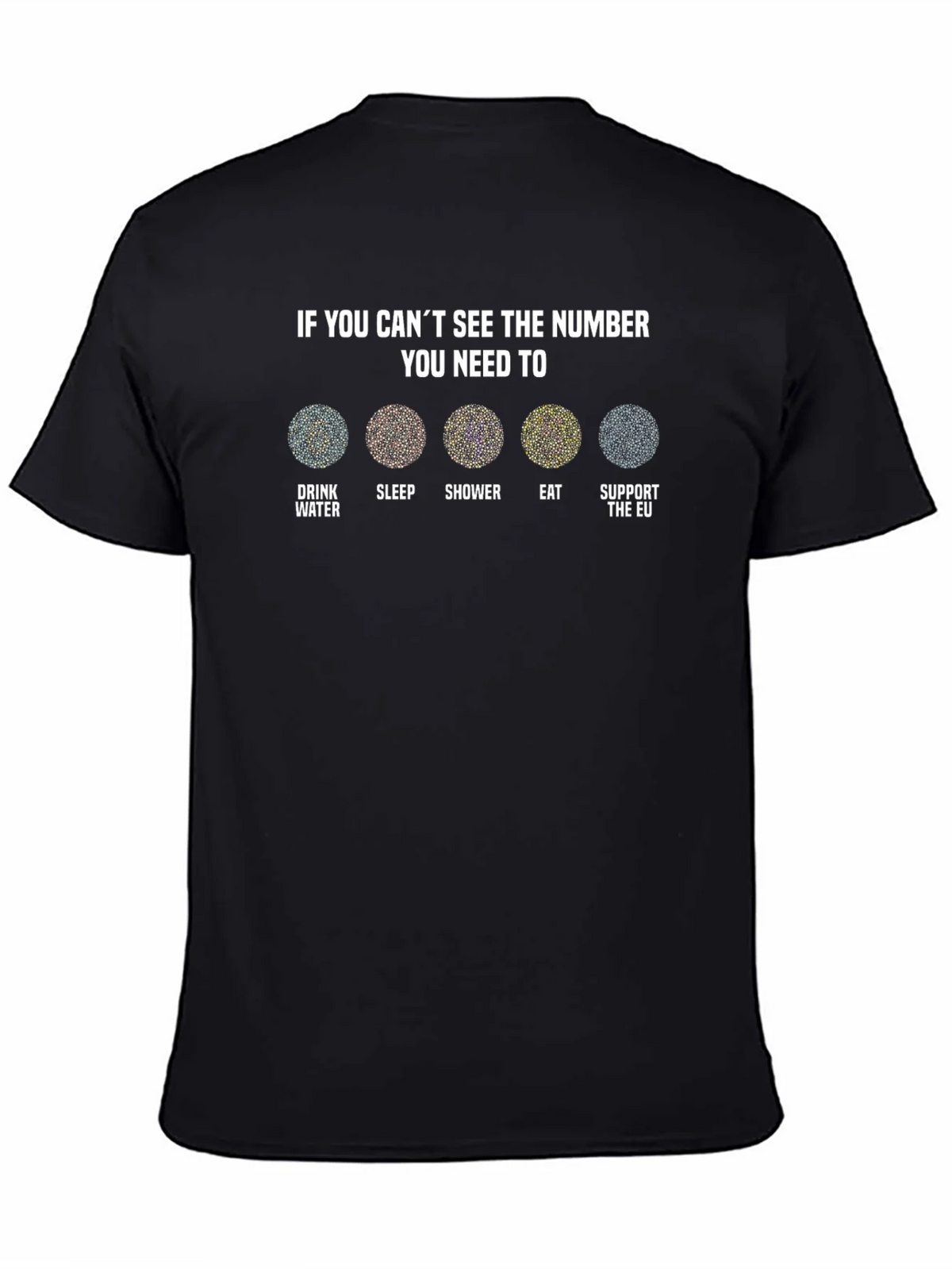 EU Vision Test T-Shirt - Need Support? product image 4