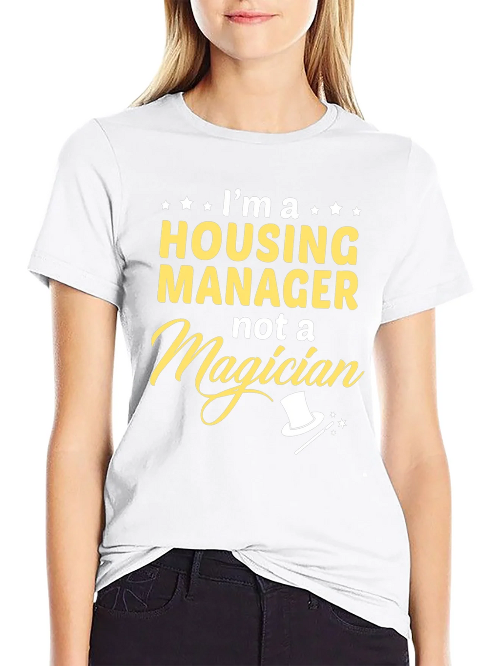 Housing Manager Not a Magician Graphic Tee product image 8