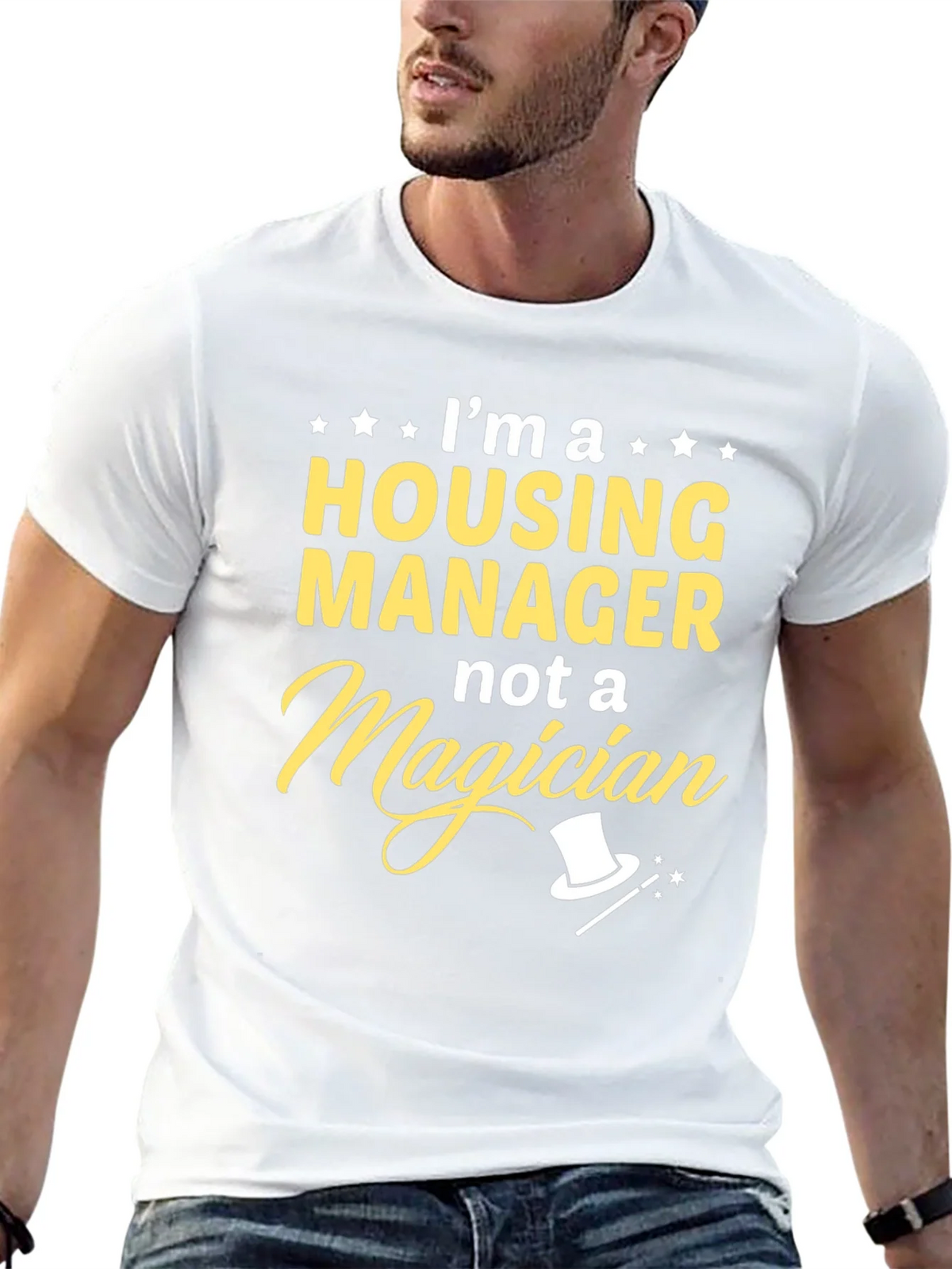 Housing Manager Not a Magician Graphic Tee product image 12