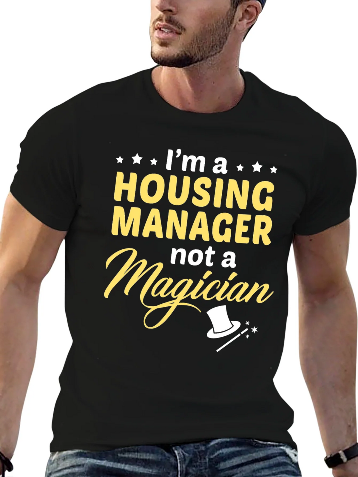 Housing Manager Not a Magician Graphic Tee product image 6