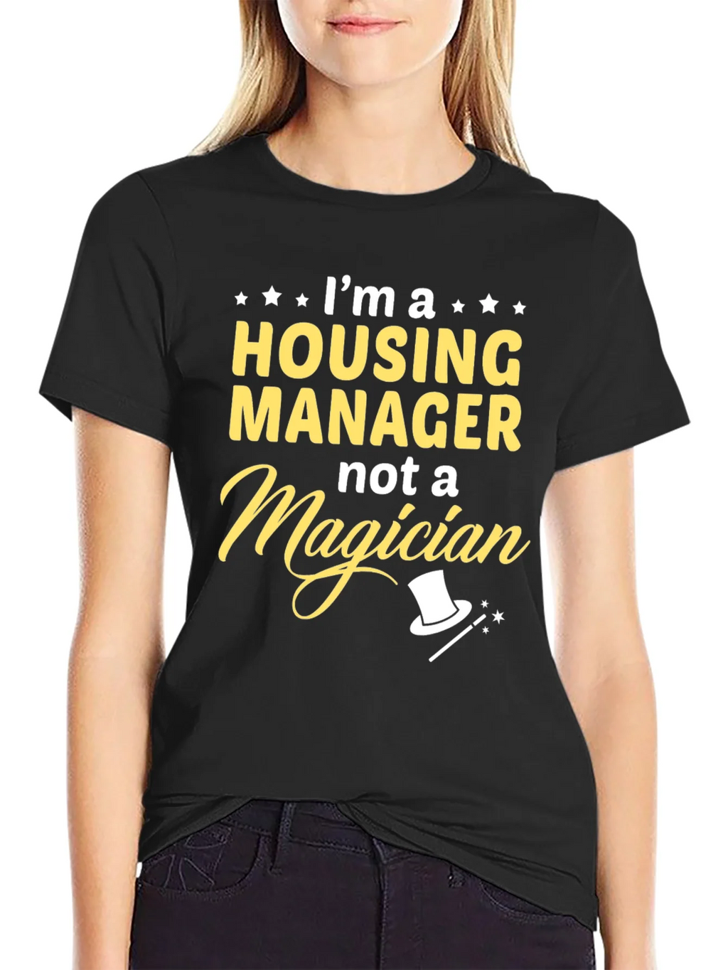 Housing Manager Not a Magician Graphic Tee product image 2
