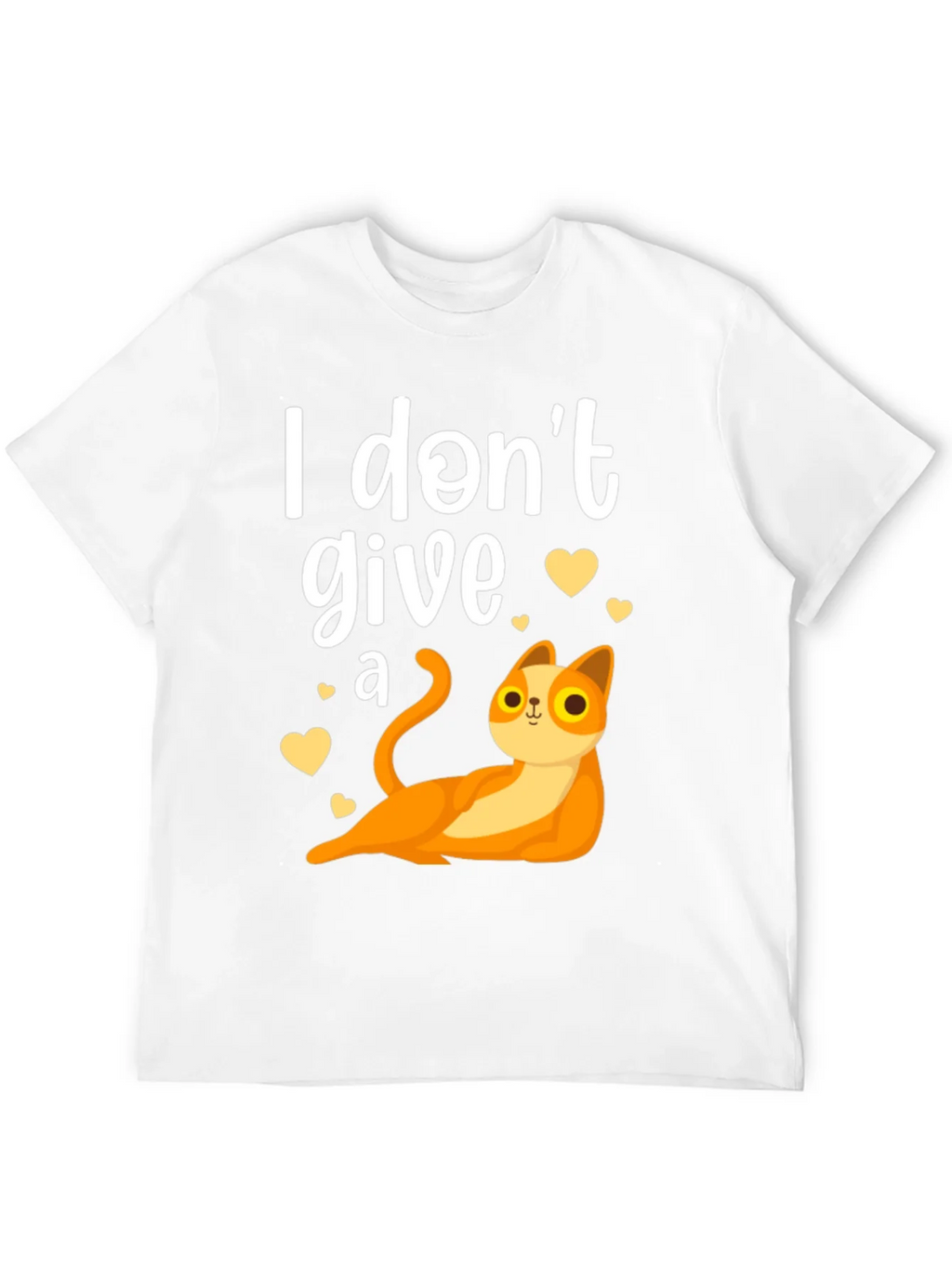 I Dont Give a Cat Tee product image 11