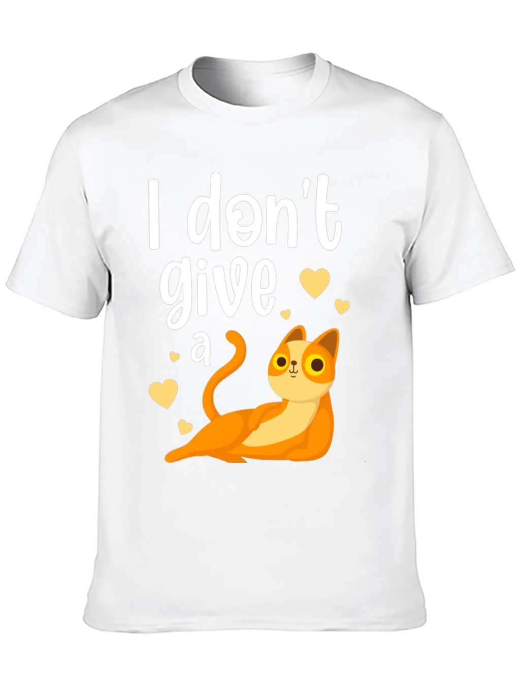 I Dont Give a Cat Tee product image 9