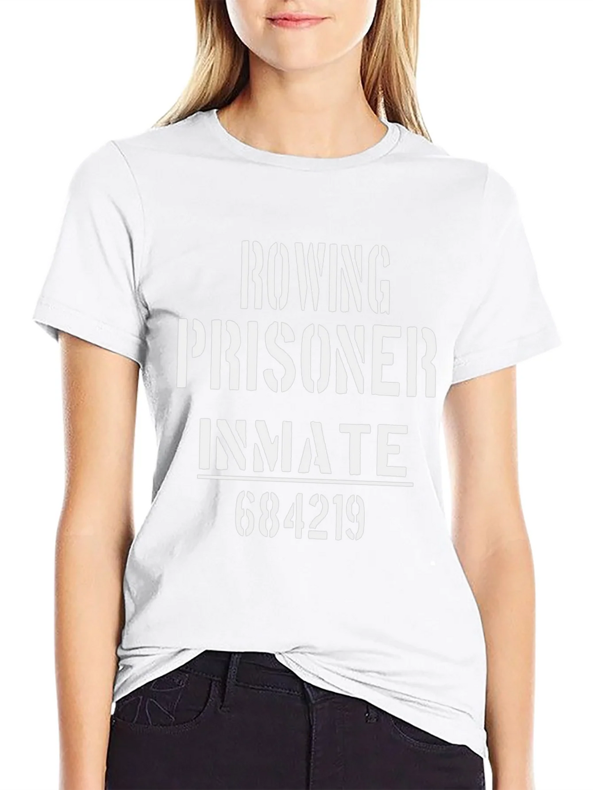Rowing Prisoner Inmate T-Shirt - Funny Tee product image 8