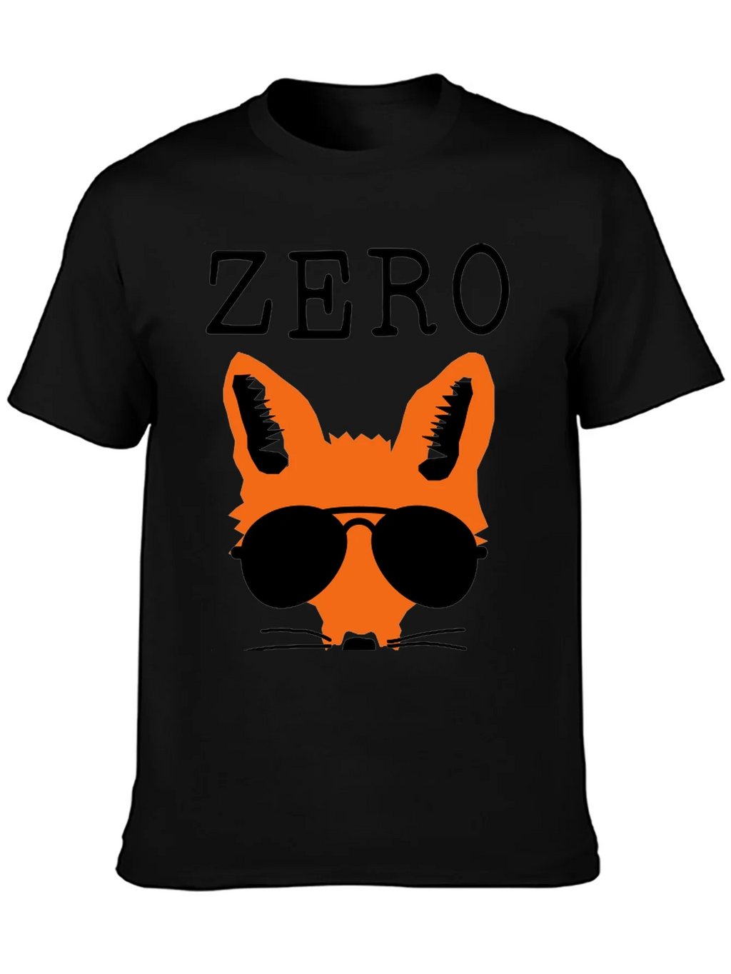 Cool Fox Graphic Tee - Black product image 2
