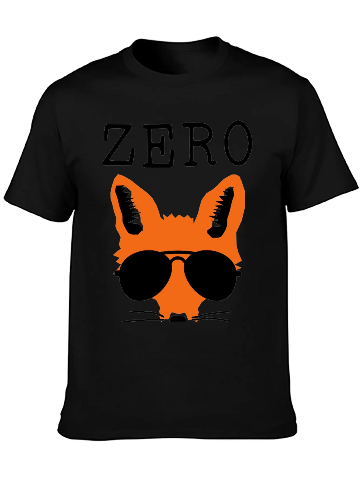 Cool Fox Graphic Tee - Black product image 2