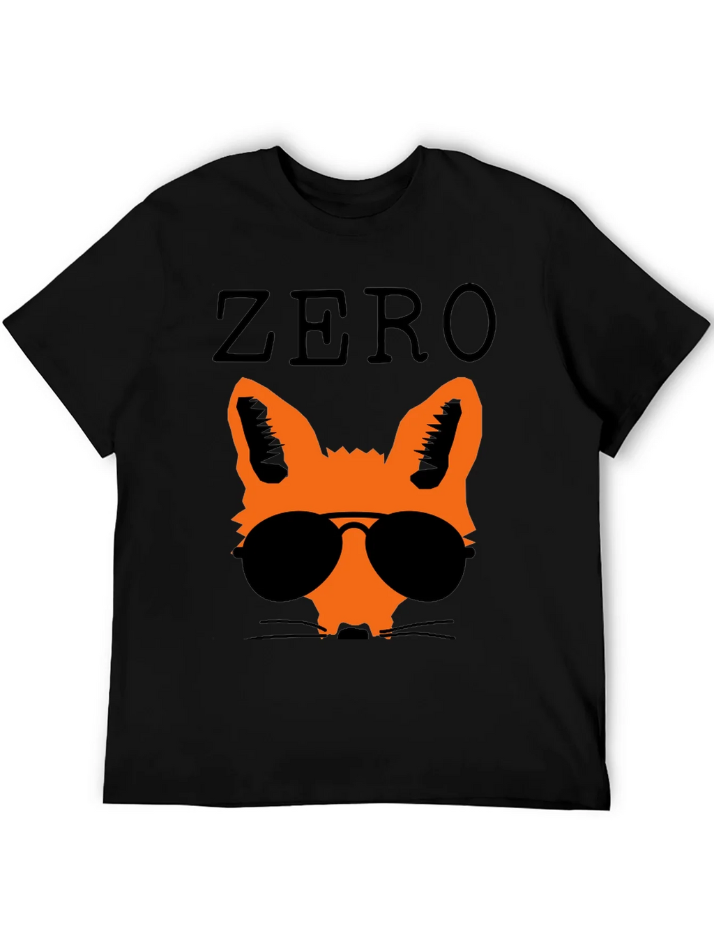 Cool Fox Graphic Tee - Black product image 3