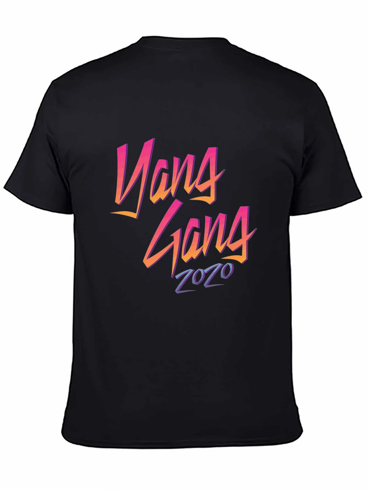 Yang Gang 2020 Black T-Shirt product image 2