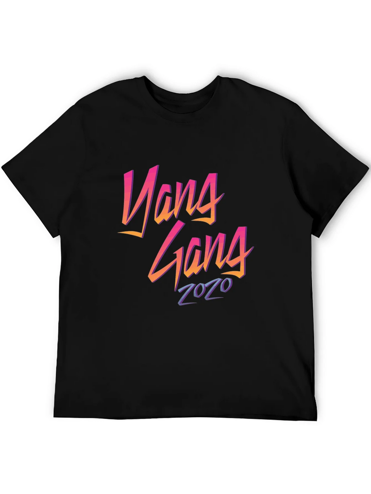Yang Gang 2020 Black T-Shirt product image 3