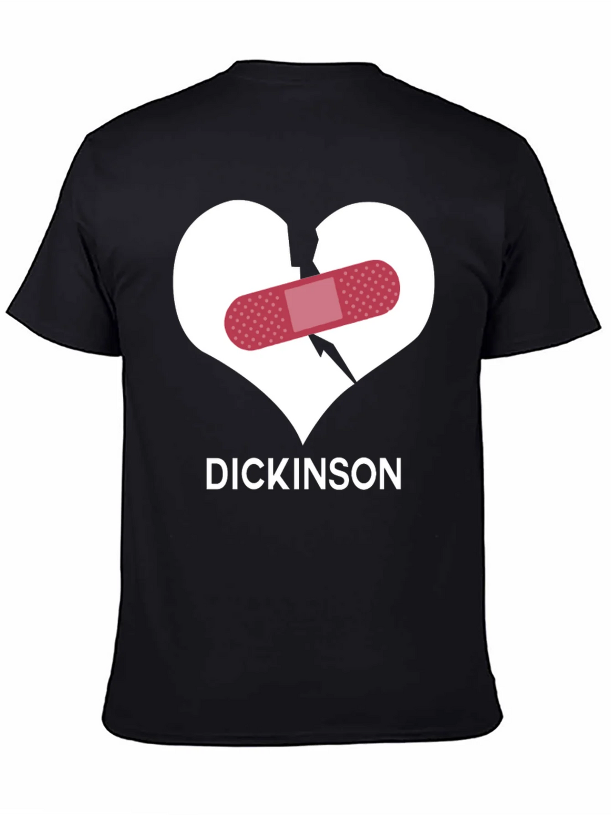 Broken Heart Dickinson Funny T-Shirt product image 4