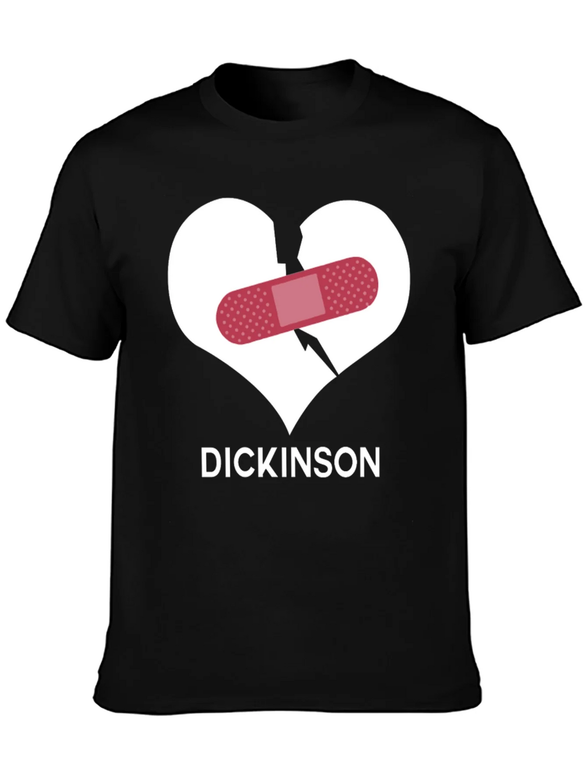 Broken Heart Dickinson Funny T-Shirt product image 3